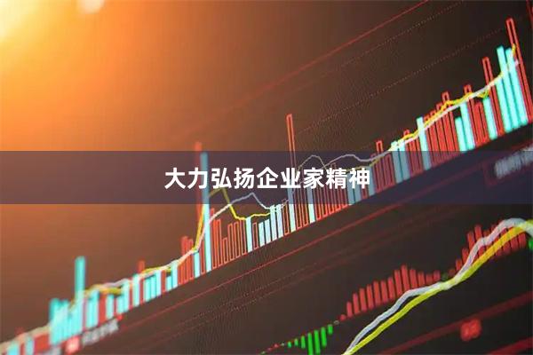 大力弘扬企业家精神